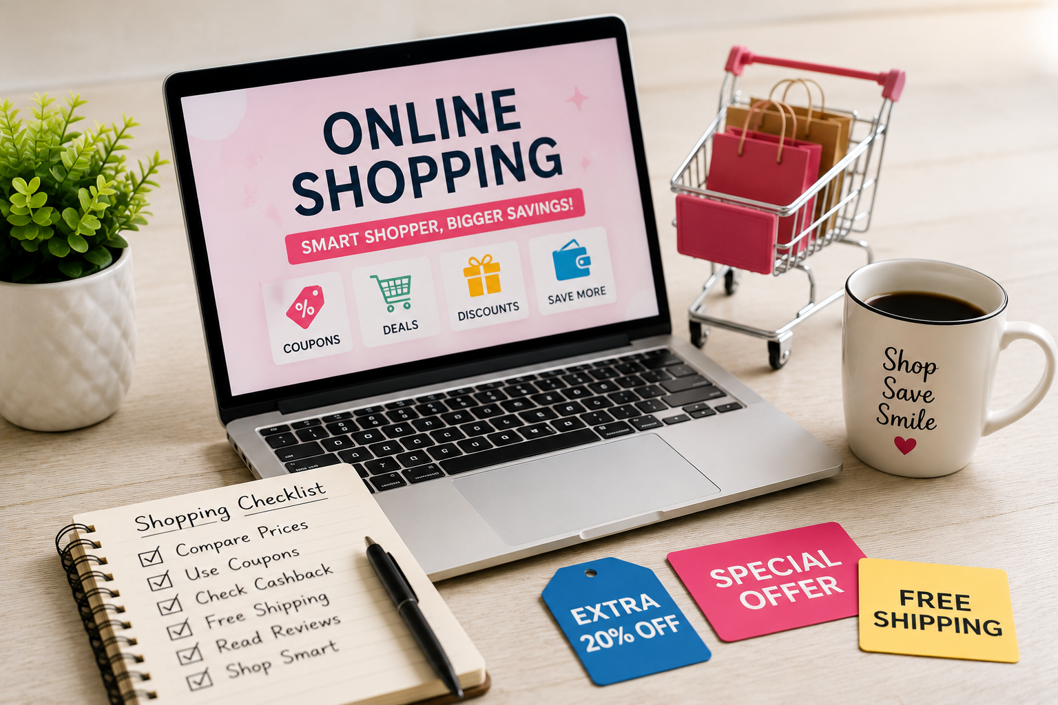 7 Smart Ways to Save Money When Shopping Online